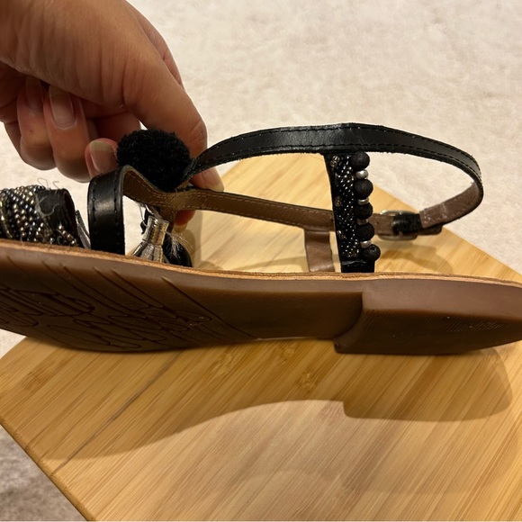 Free People Beaded Leather Sandals - Picture 10 of 14